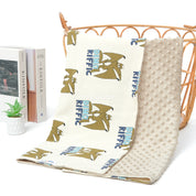 Minky Blanket - Dino Riffic