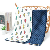 Minky Blanket - Happy Wheels