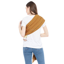 Load image into Gallery viewer, Ring Sling Kaos Bolak Balik : Gasing BB Caramel x Beige
