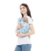 Sling Pouch Cotton Blue Peppa