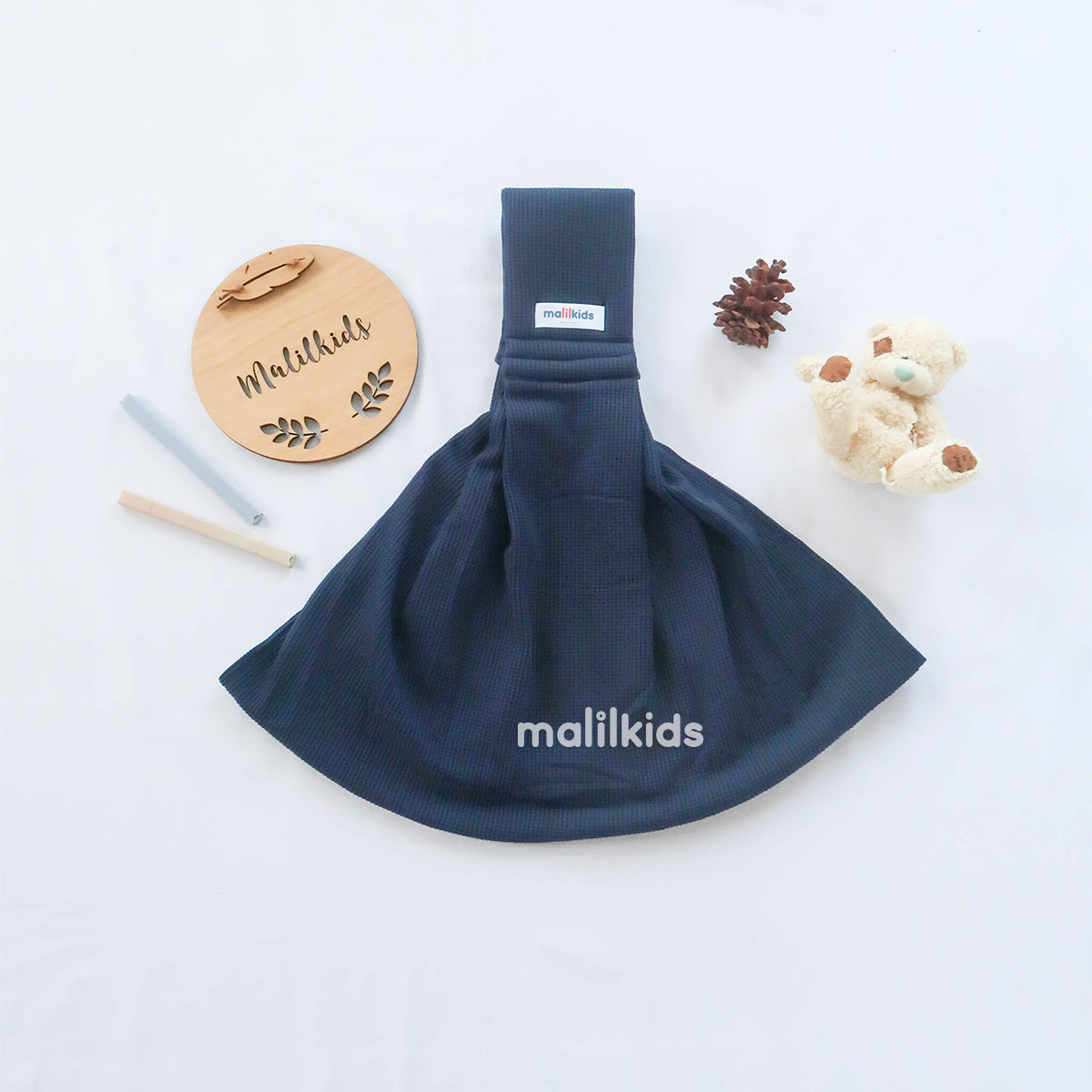 Sling Pouch Waffle Navy
