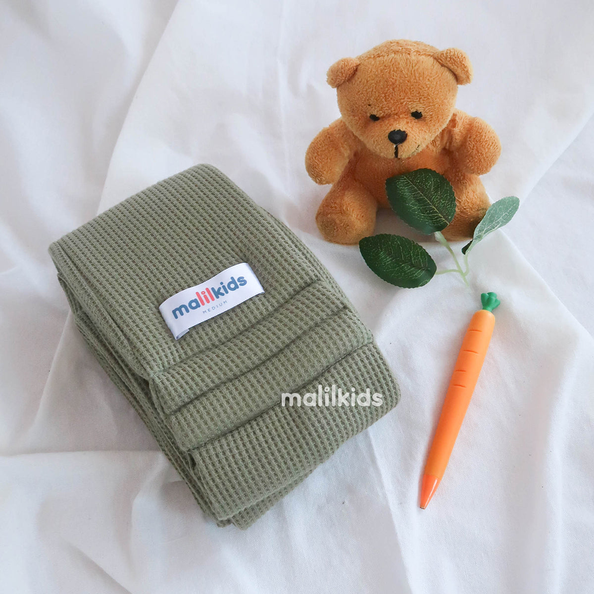 Sling Pouch Waffle Olive
