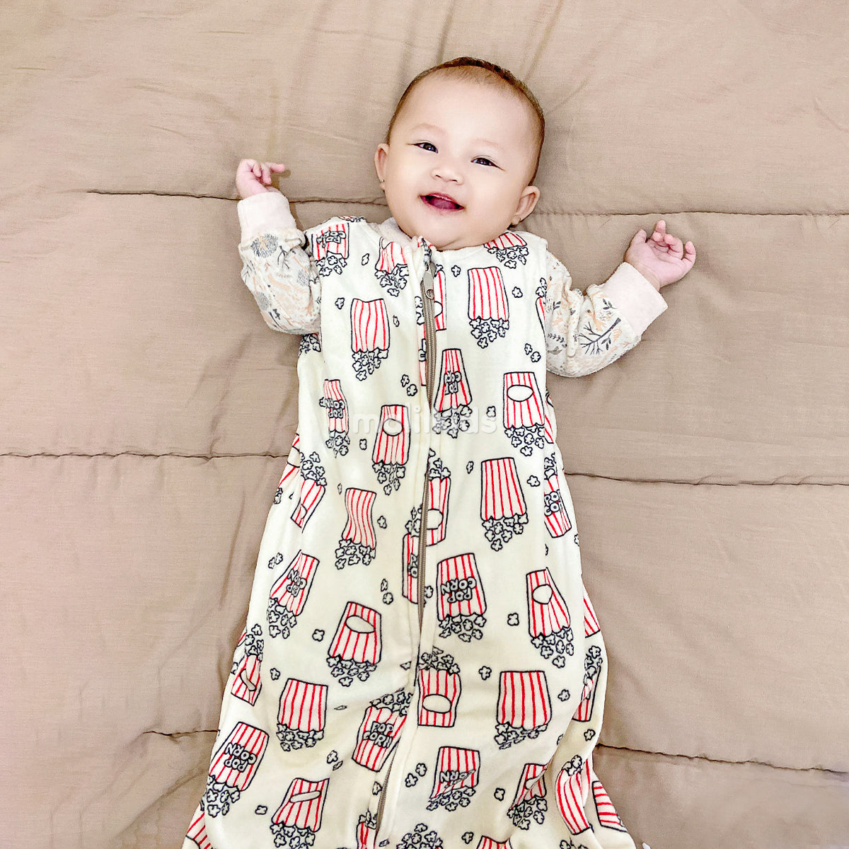 Sleep Sack Print -  Cream Popcorn