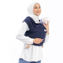 Load image into Gallery viewer, Wrap Instan 2in1 Waffle Cellular Knit - Navy
