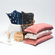 Malilkids Bantal Menyusui 2in1 Nursing Arm Pillow 2in1 Reversible Kombinasi Minky - Fleece - Motif Girl (RANDOM)