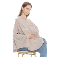 Load image into Gallery viewer, Nursing Cover 2in1 Solid Series - Khaki
