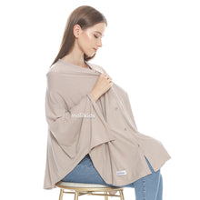 Load image into Gallery viewer, Nursing Cover 2in1 Solid Series - Khaki
