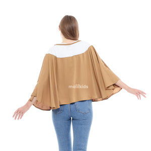 Nursing Cover Premium Plain Color Series - Honey