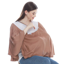 Load image into Gallery viewer, Nursing Cover Premium Plain Color Series - Mocca
