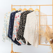 Nursing Cover 2in1 Rayon Floral Pastel