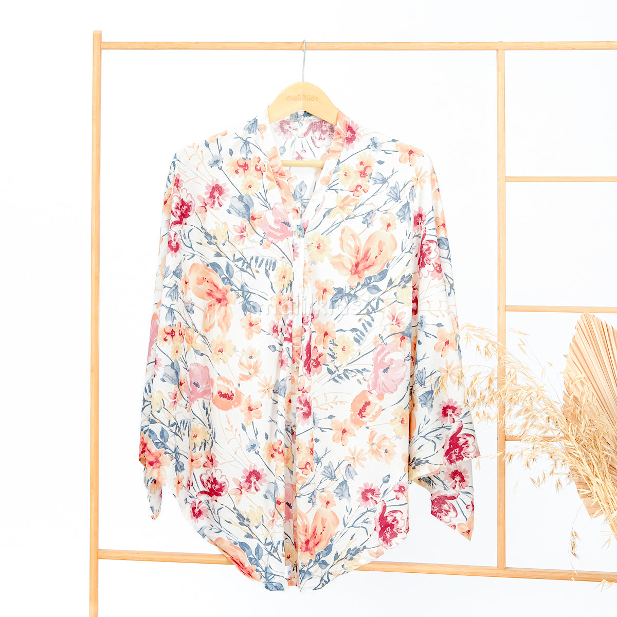 Nursing Cover 2in1 Rayon Peach Blooming