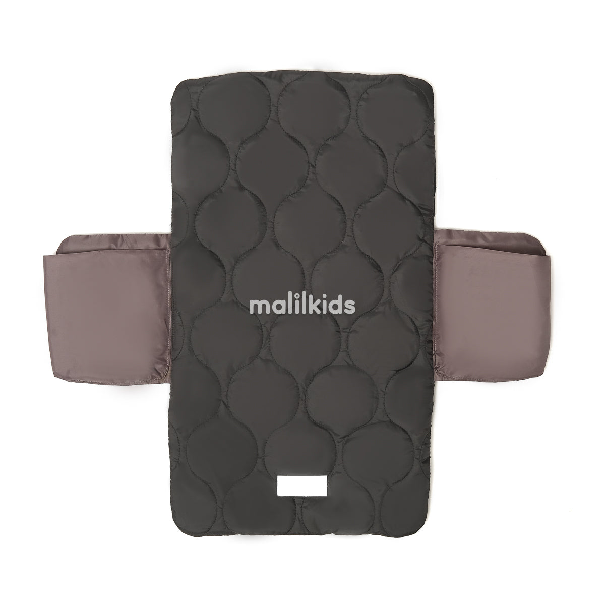 Malilkids Portable Diaper Changing Pad Premium – Alas Ganti Popok Lipat Bayi - Black