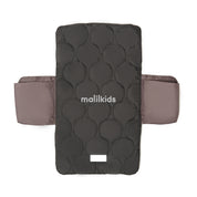 Malilkids Portable Diaper Changing Pad Premium – Alas Ganti Popok Lipat Bayi - Black