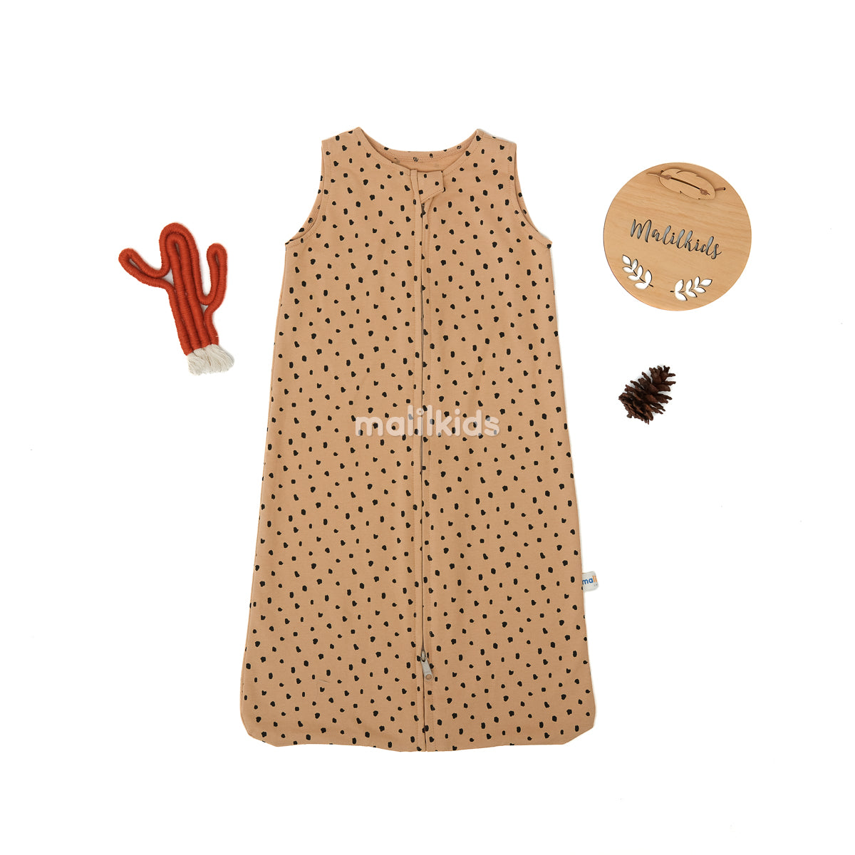 Sleep Sack Print -  Dot Brown