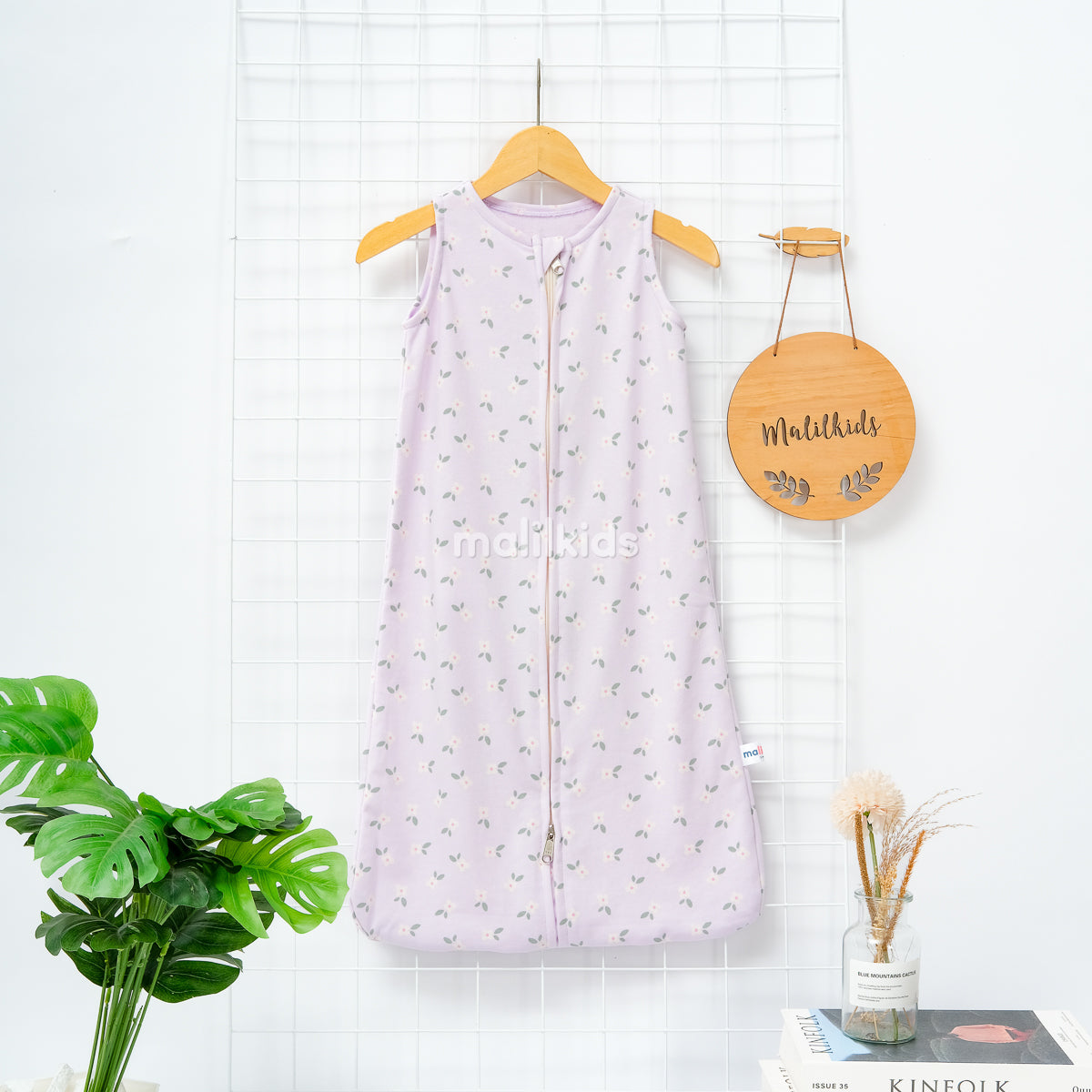 Sleep Sack Print - Lilac Flowers