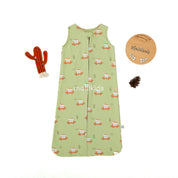 Sleep Sack Print -  Seafoam Curly