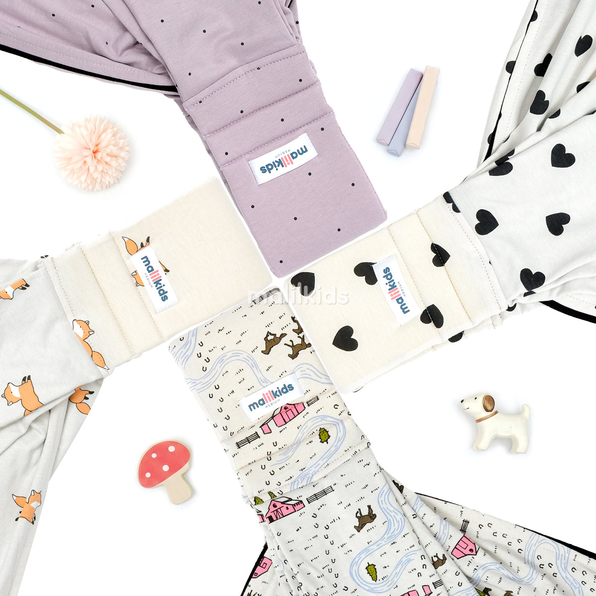 Sling Pouch Cotton Love Cream