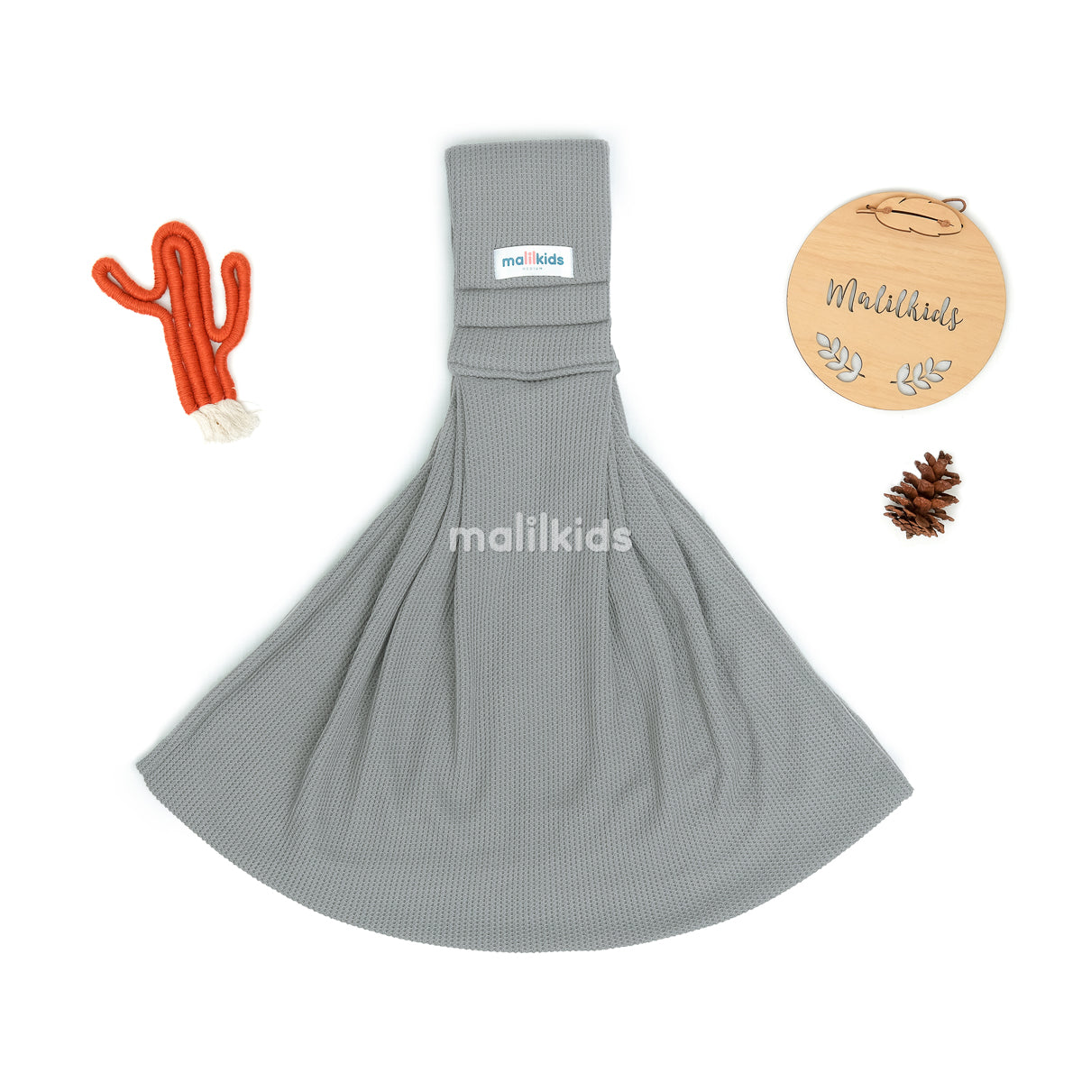 Sling Pouch Waffle Charcoal