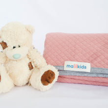 Load image into Gallery viewer, Diamond Baby Blanket Selimut Bayi - Dusty Pink
