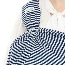 Load image into Gallery viewer, Ring Sling Kaos : Gasing Stripe Marina
