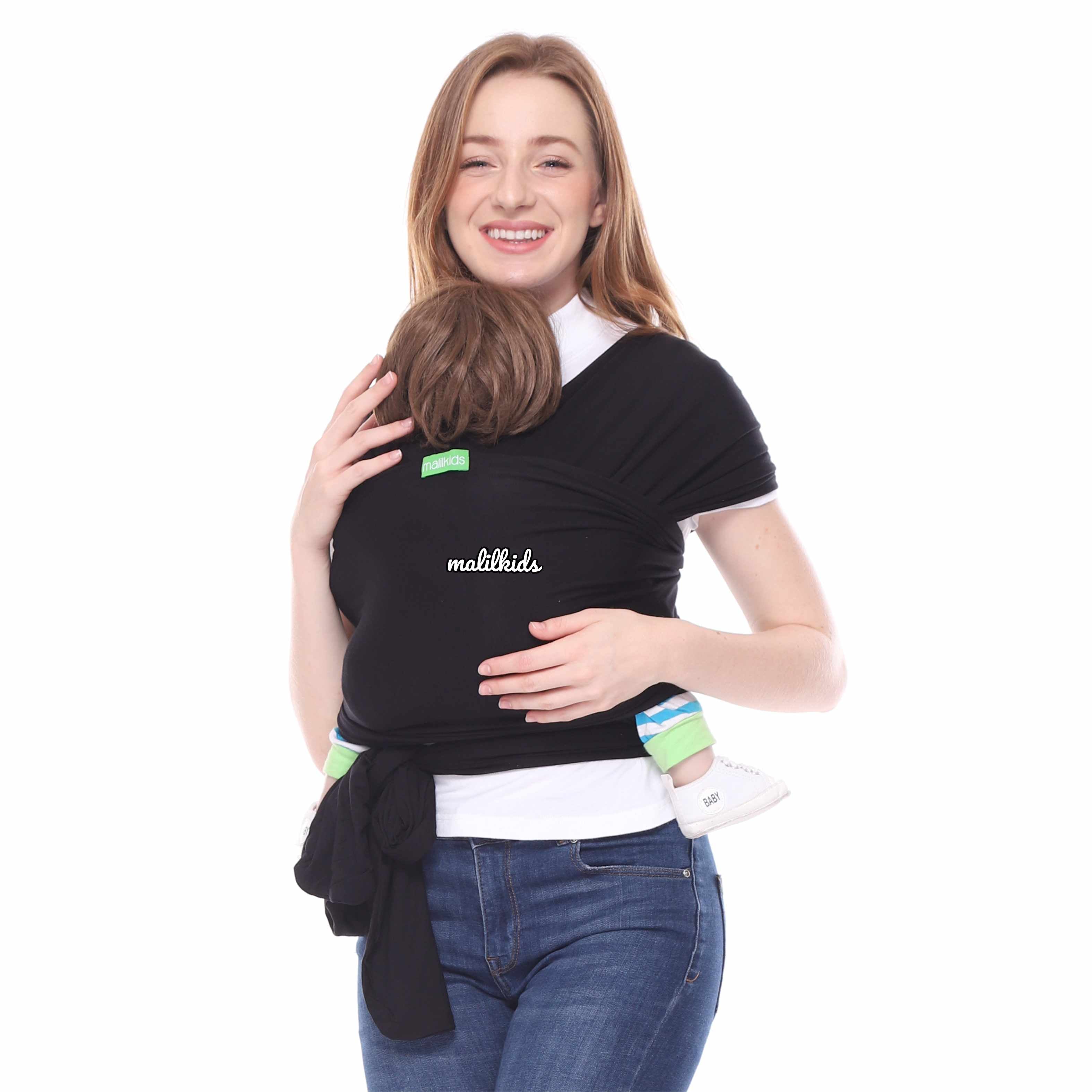 malil-wrap-basic-black-baby-wrap-gendongan-wrap-gendongan-lilit-on-model-1.jpg