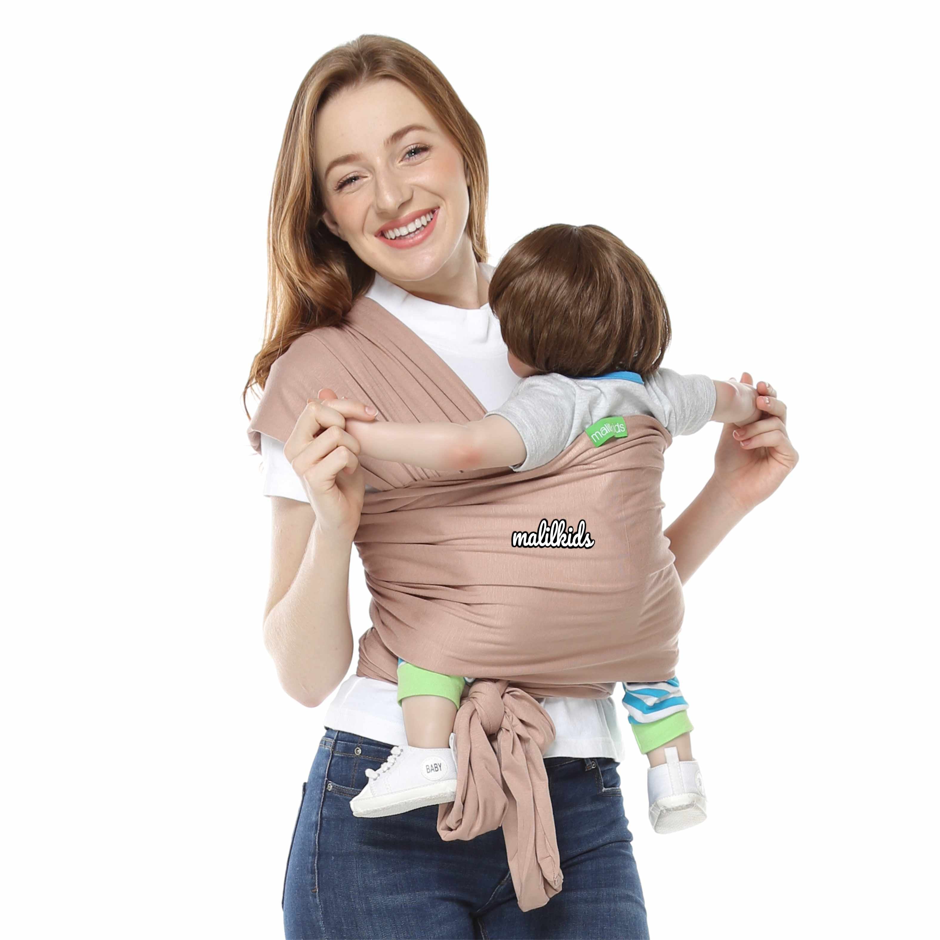 malil-wrap-basic-coffee-milk-baby-wrap-gendongan-wrap-gendongan-lilit-on-model-4.jpg